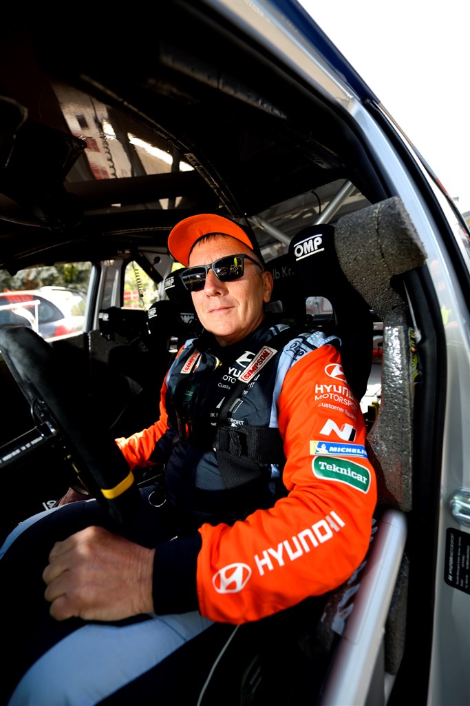 Ib Kragh er med sine seks danske mesterskaber en af landets mest drevne rallykørere.
(Foto: Michael Eisenberg)